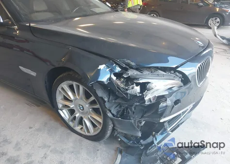 2013 BMW 750Li from USA, damaged, VIN WBAYE8C53DD134197